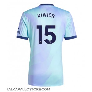 Arsenal Jakub Kiwior #15 Kolmaspaita 2024-25 Lyhythihainen